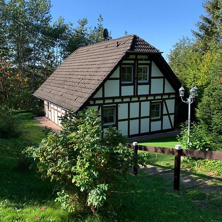 Die Kleine Ferienvilla Am Edersee Frankenau Exterior foto