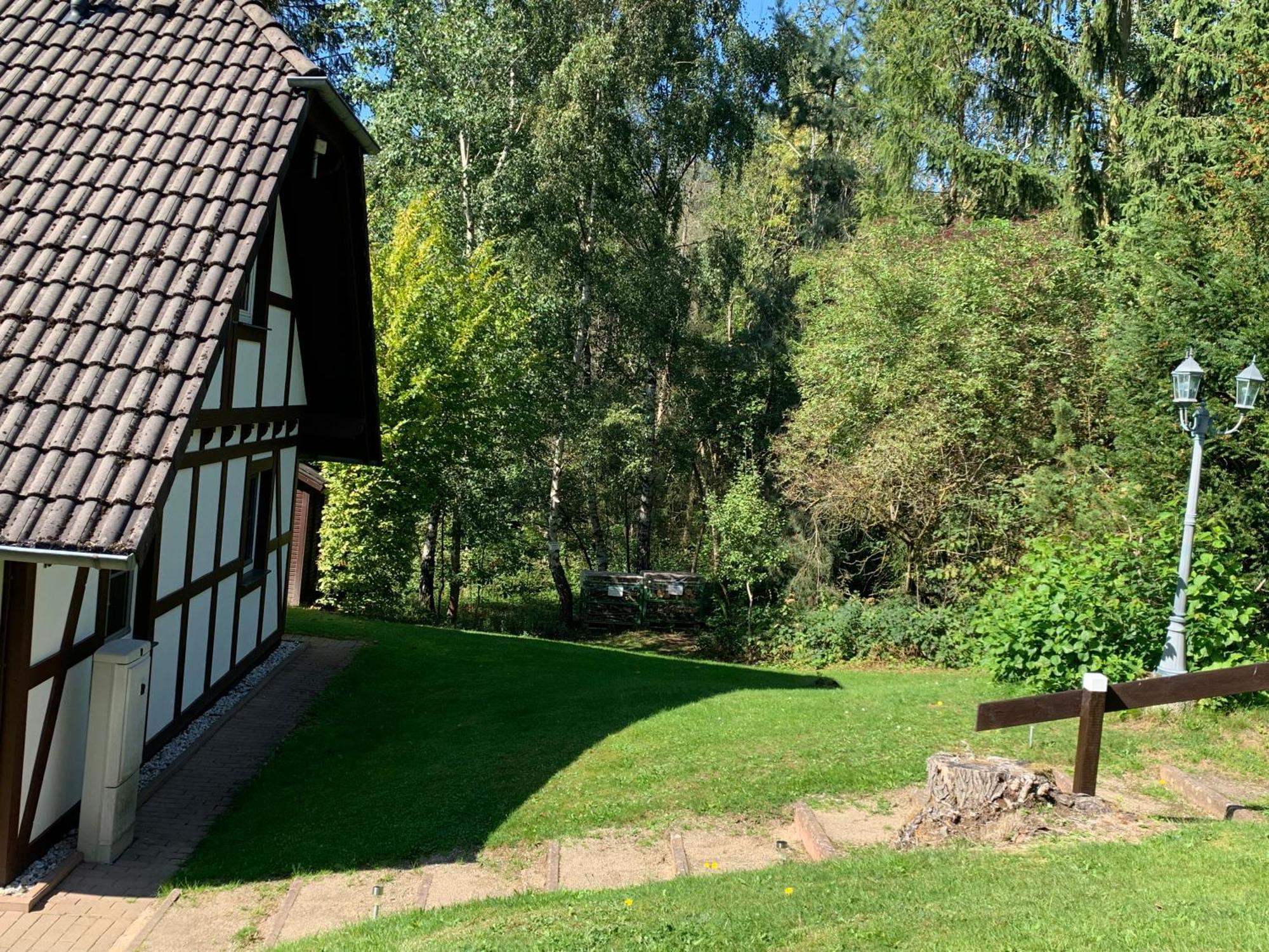 Die Kleine Ferienvilla Am Edersee Frankenau Exterior foto